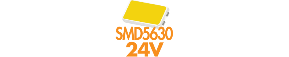 Tiras de LEDs SMD5630 24VDC