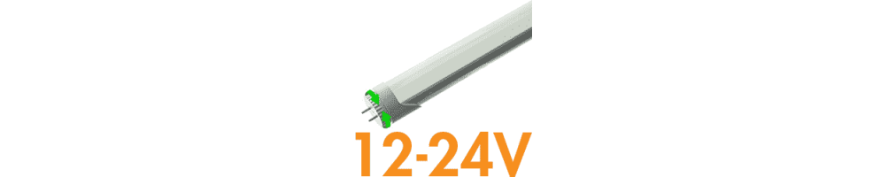 Tubos de LEDs 12/24VDC 12VAC