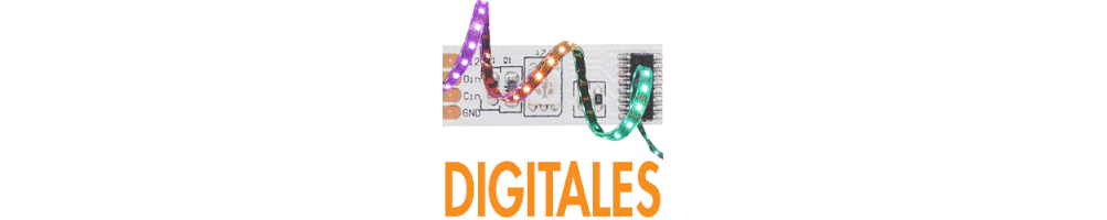 Tiras de LEDs Digitales 12VDC