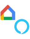 Compatibles Google Home / Amazon Alexa