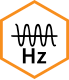 Indica la frecuencia de trabajo del producto para su correcto funcionamiento en una línea de alimentación alterna (normalmente de 50 Hz o 60 Hz). Se expresa en hercios (Hz)